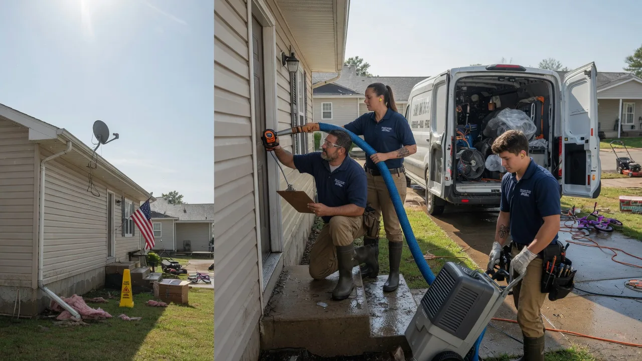 Ceiling Water Damage Restoration in Shubuta, MS near me